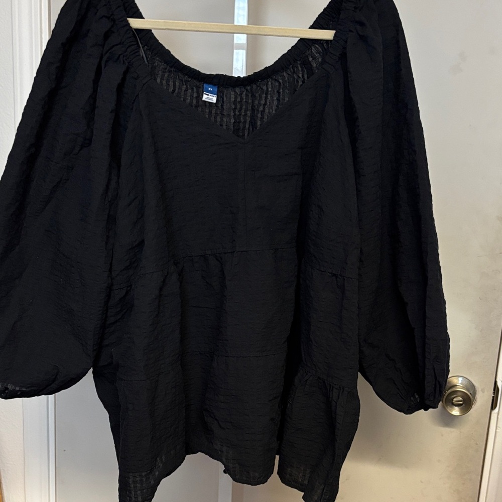 NWOT Old Navy Black Women's Top 4x
